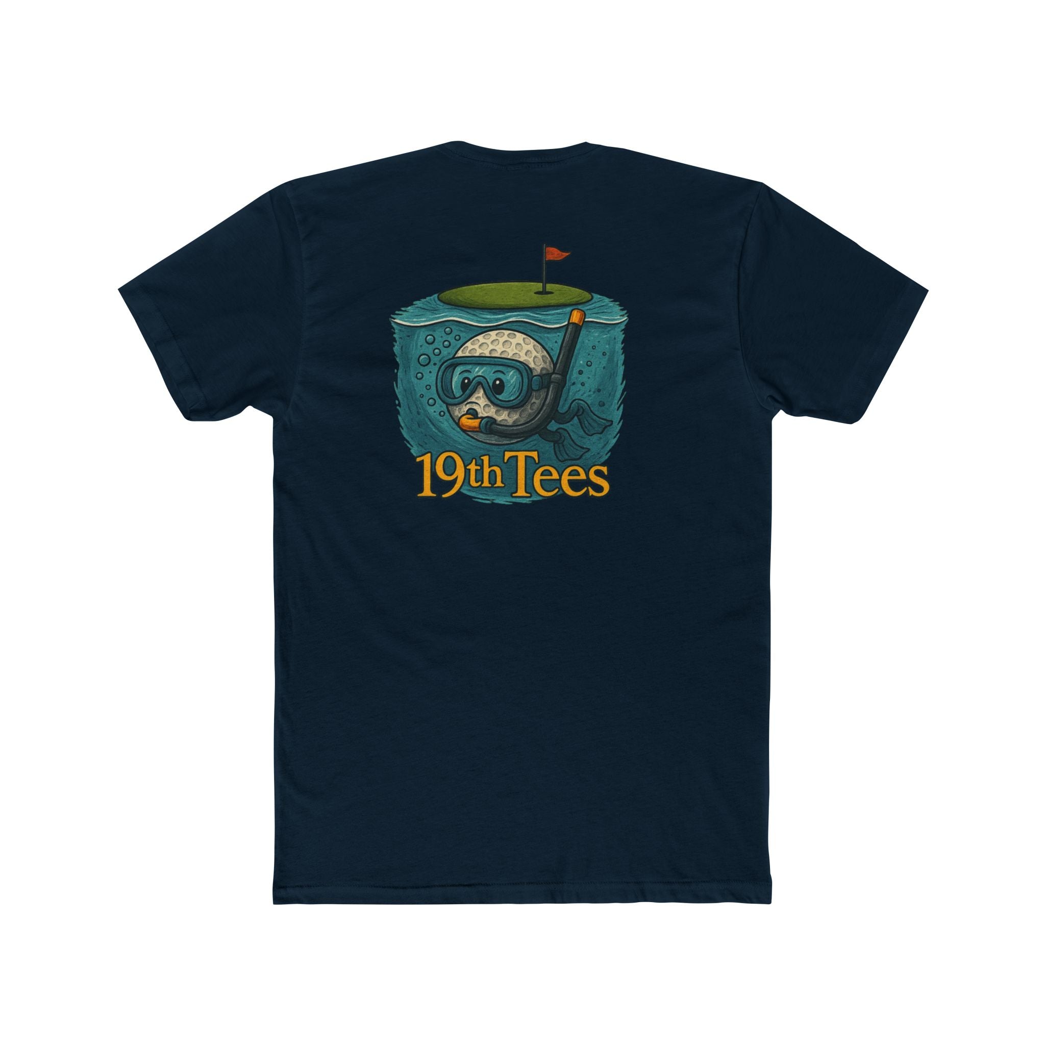 Scuba-diving Golf Ball Tee