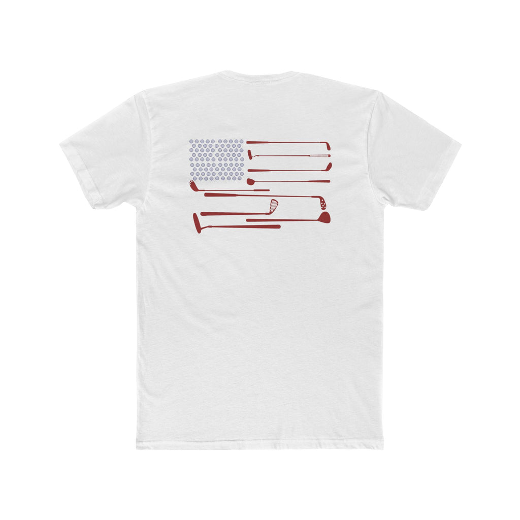 Golf Club American Flag Tee