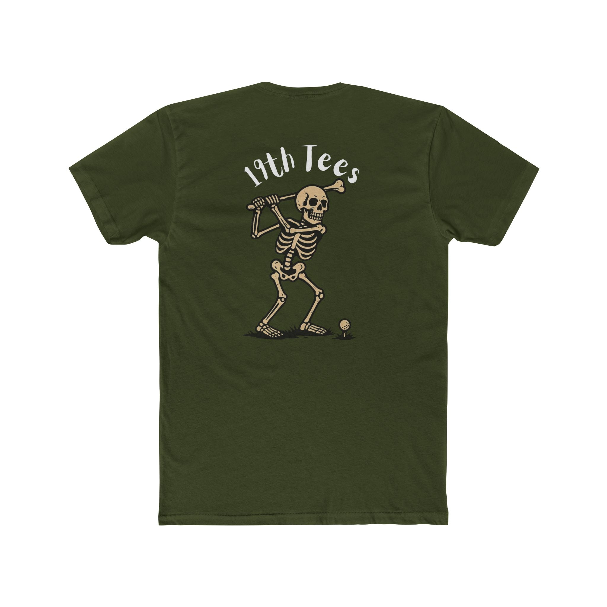 Skeleton Golfer Tee