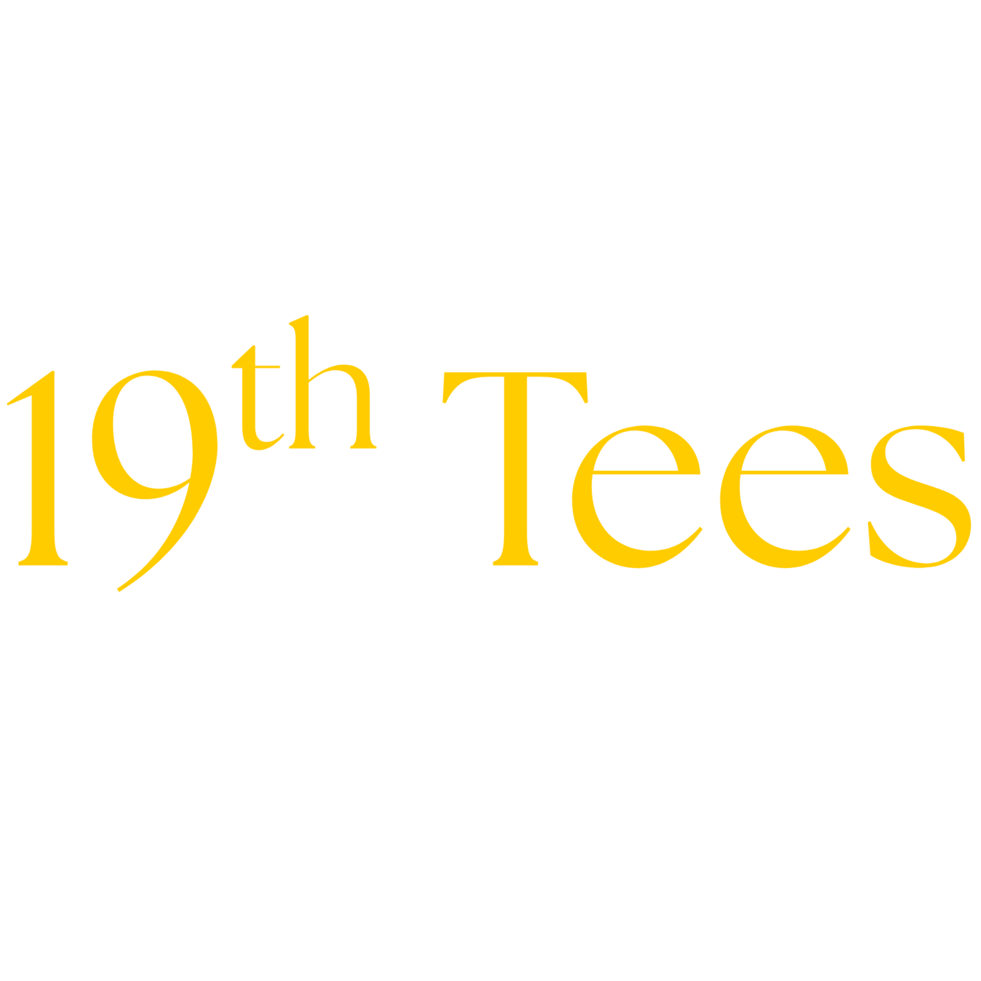 19th Tees